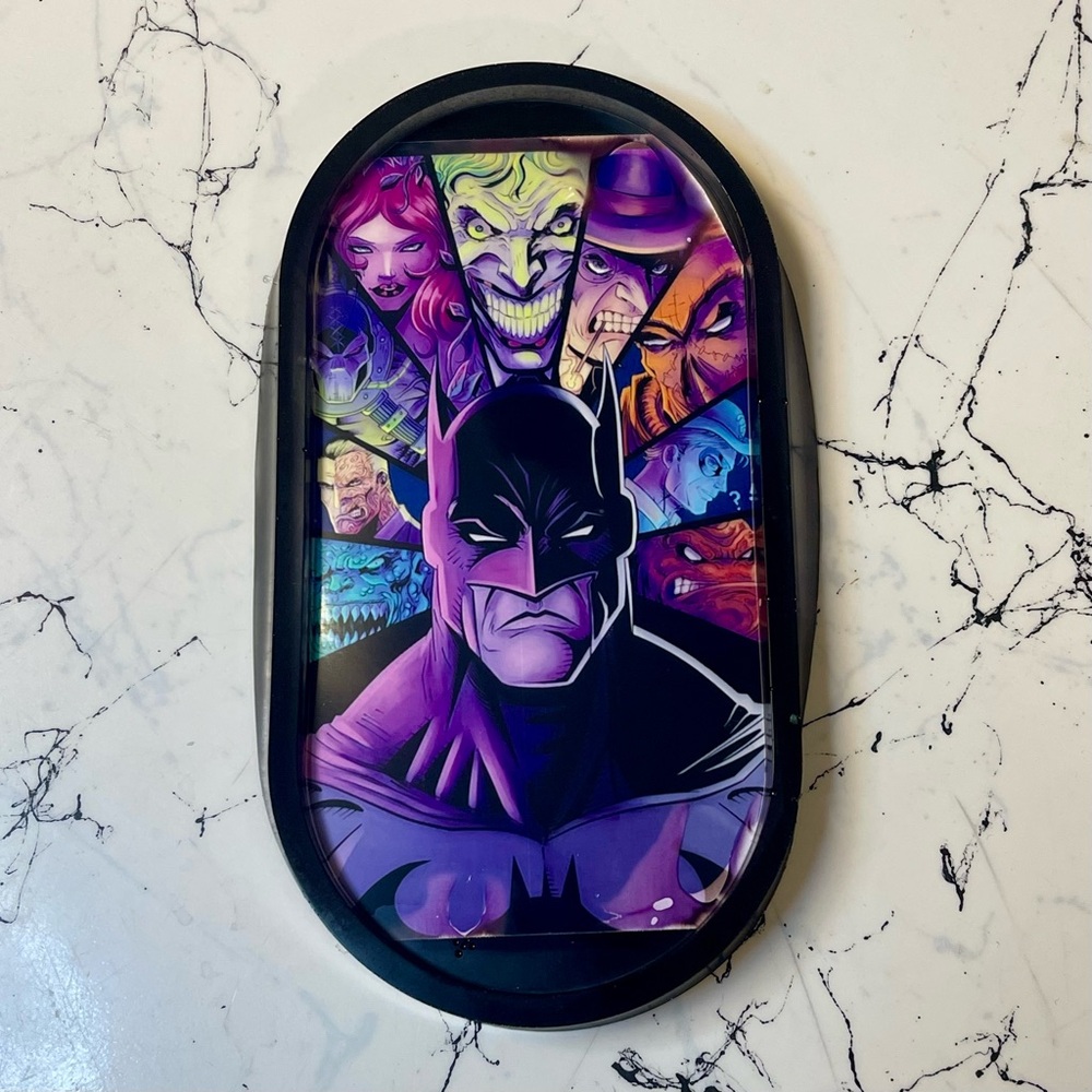 Batman Villains Art Tray | Fan Collectible Decor